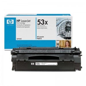 Cartus Toner HP Q7553X, black, 7 k, negru 7000 pagini original HP LaserJet M2727NF, LaserJet M2727NFS ,LaserJet P2014, LaserJet P2015, LaserJet P2015D, LaserJet P2015DN,LaserJet P2015N, LaserJet P2015X
